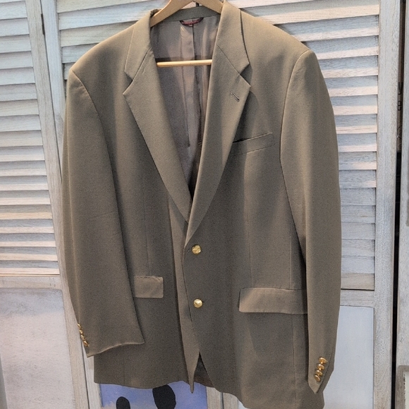 Hart Schaffner Marx Brown Sport Coat Timeless Elegance Made In Germany - Picture 1 of 8
